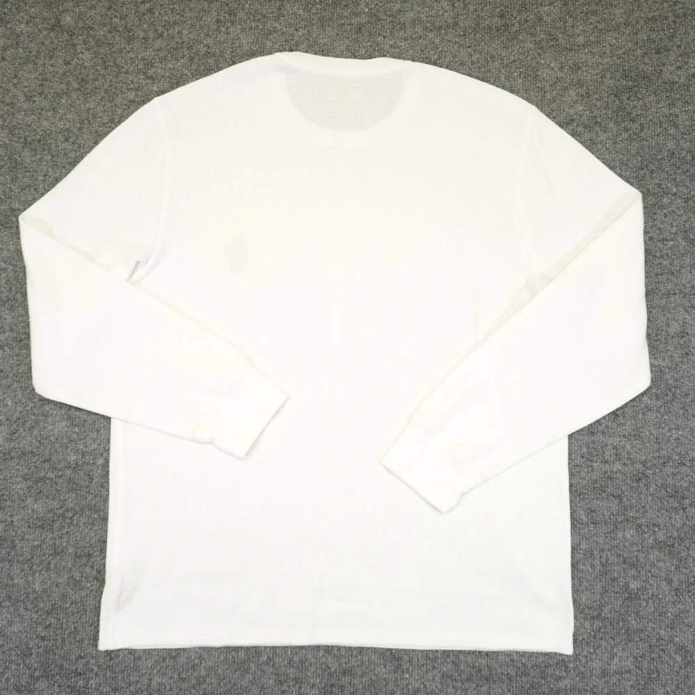 Polo Ralph Lauren Sleepwear Mens XL White Waffle Knit Polo Bear Basketball Shirt
